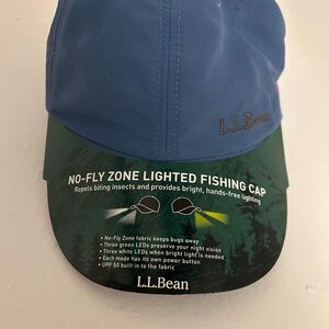 L.L. Bean No Fly Zone Lighted Fishing Cap